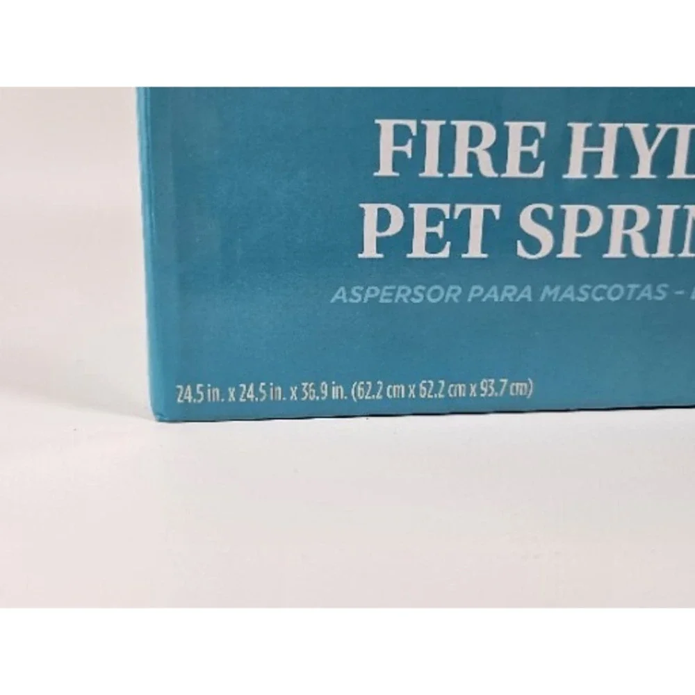 Heart to Tail Fire Hydrant Pet‎ Dog Sprinkler Inflatable Fun Water Toy Dogs New